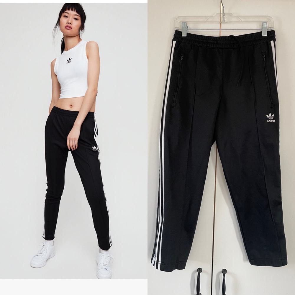 Aritzia adidas cropped skinny 3 stripe track pant FINALPRICE